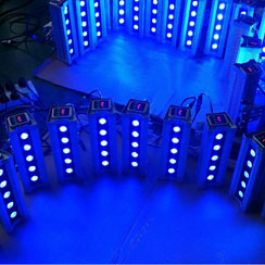 5*8W RGBW 300mm Pixel Control Linear LED wall washer